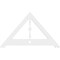Ekena Millwork Pitch Artisan Architectural Grade PVC Gable Pediment, 36"W x 21"H x 1"P (14/12) GPP036X021X100ART - alternate 4